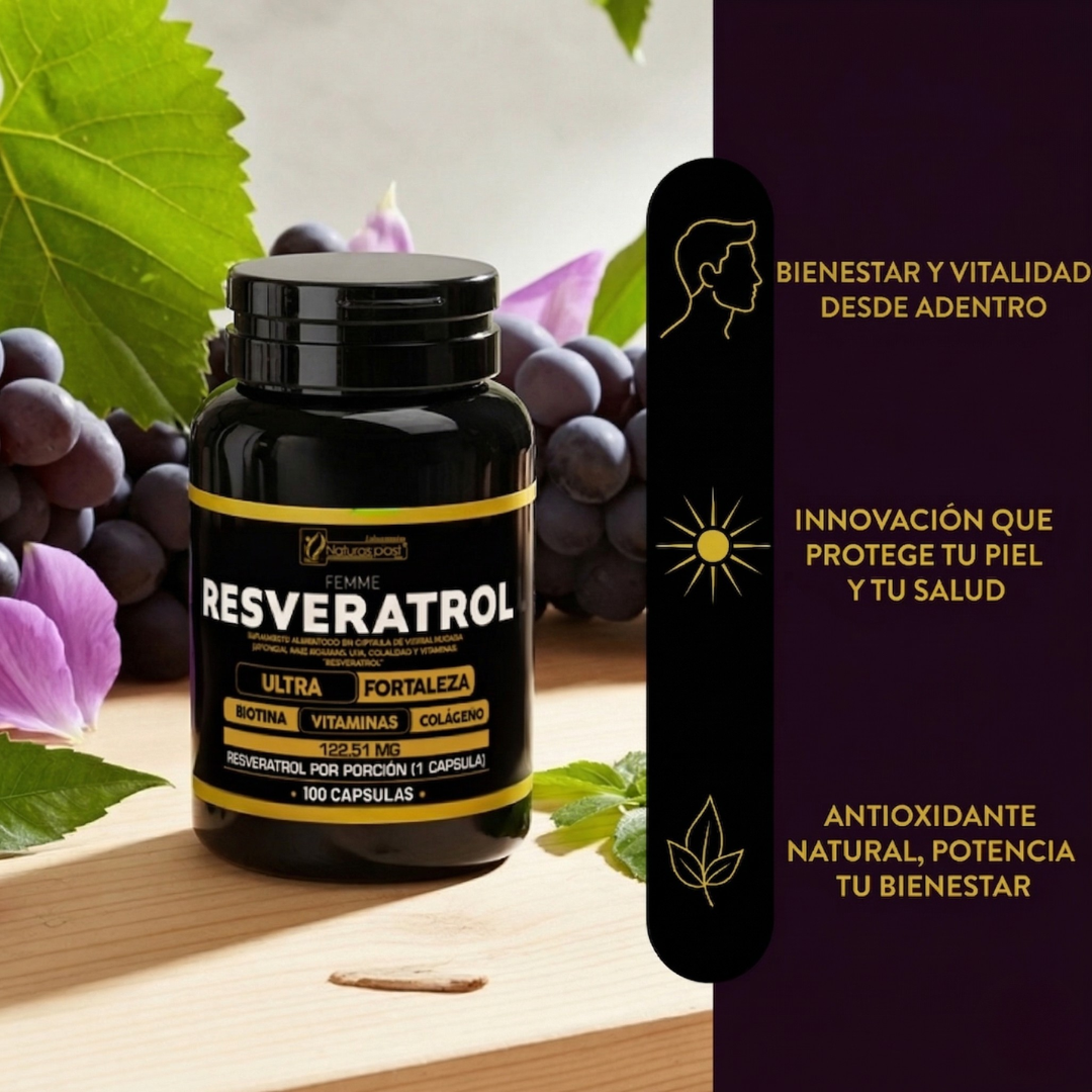 RESVERATROL 100CAP+PATRON 30CAP/VITALIDA