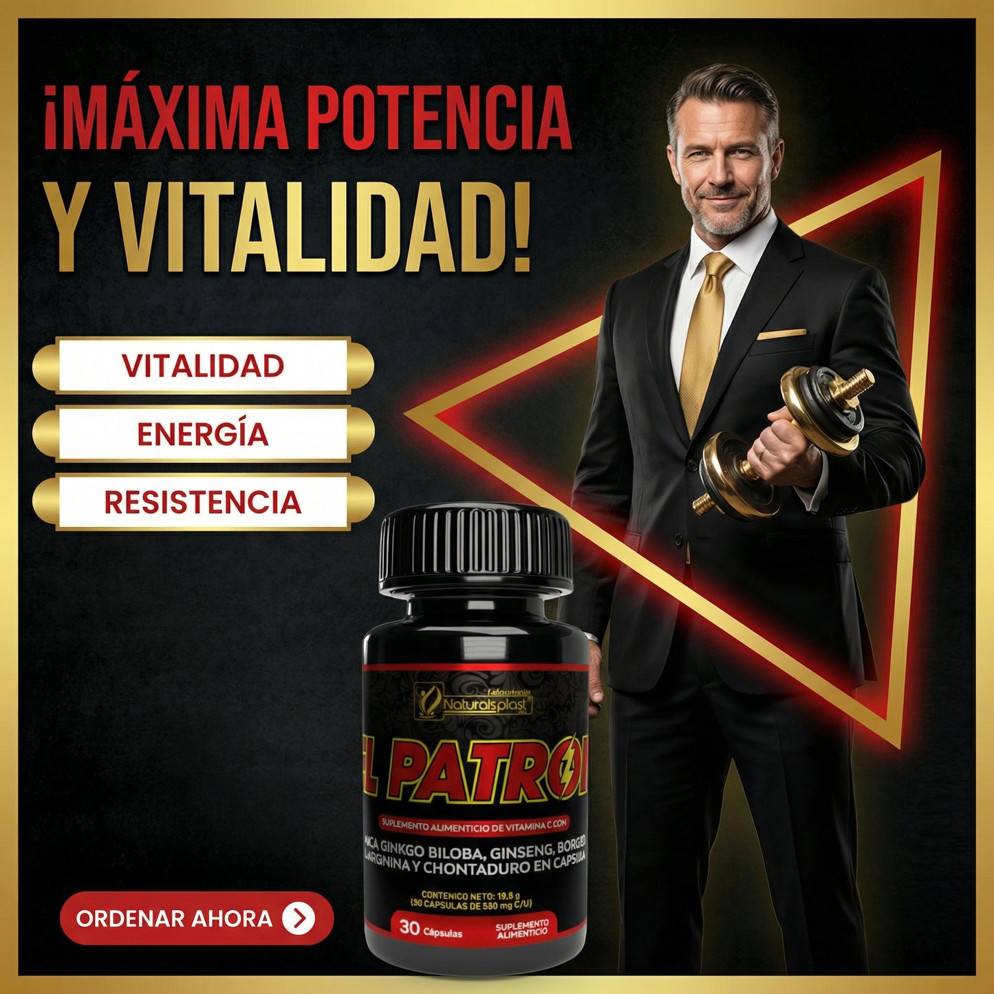 RESVERATROL 100CAP+PATRON 30CAP/VITALIDA