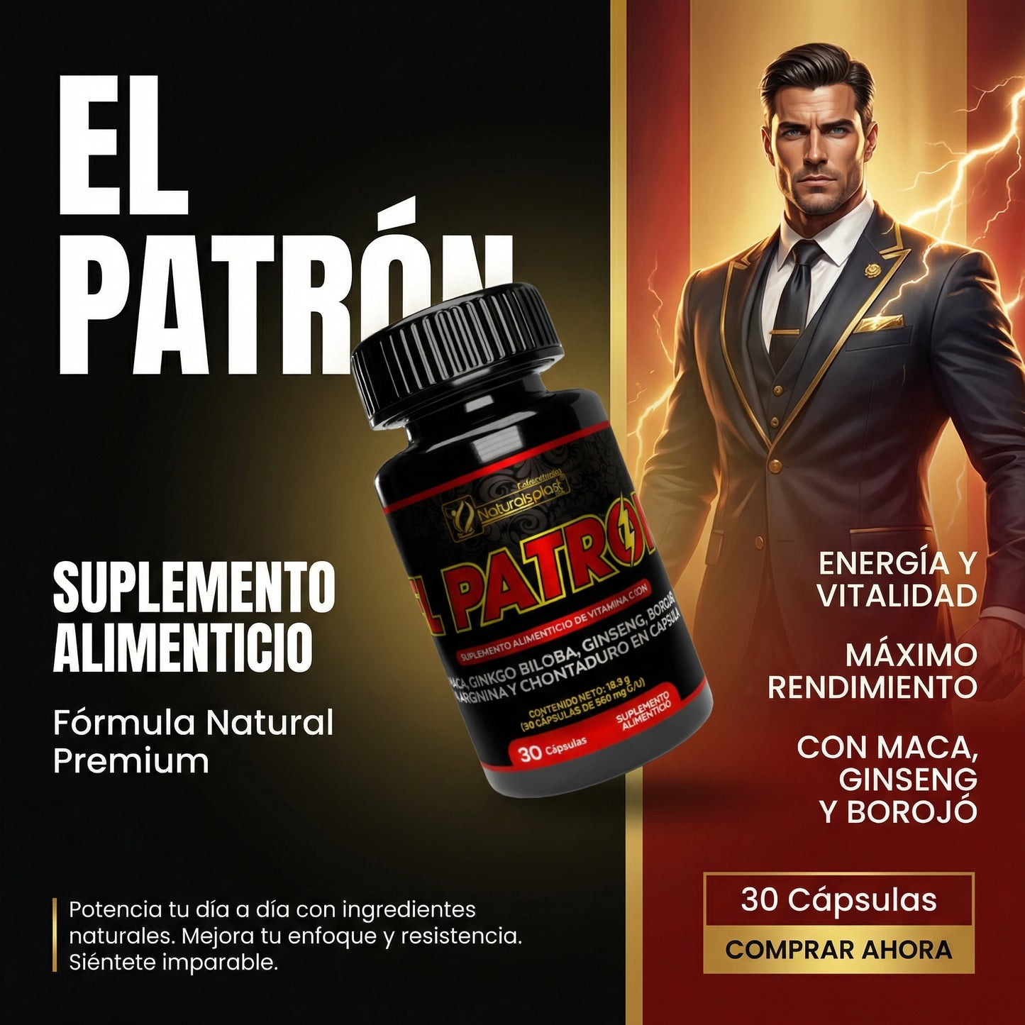 RESVERATROL 100CAP+PATRON 30CAP/VITALIDA